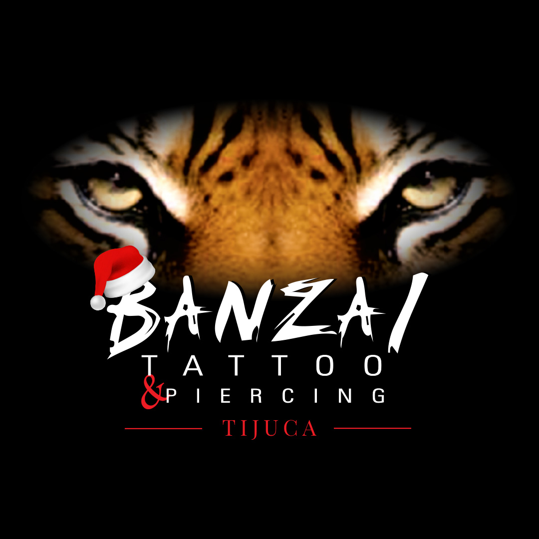 Logo Banzai Tattoo & Piercing Tijuca